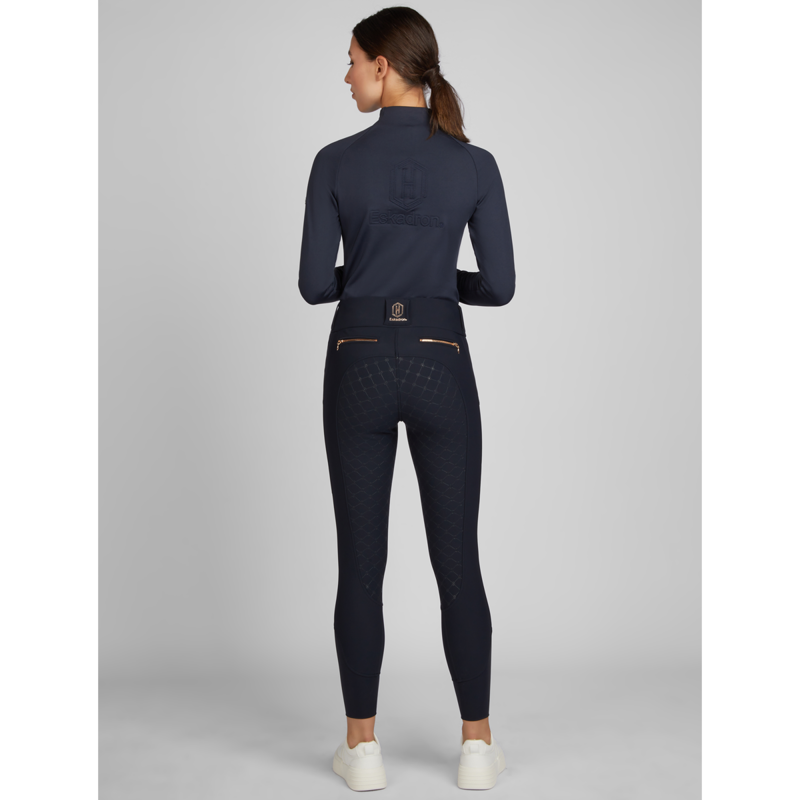 Eskadron Ladies Pro Riding Tights Fanatics AW23 - Navy-3